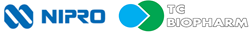 NIPRO Corporation and TC BiopHarm logo