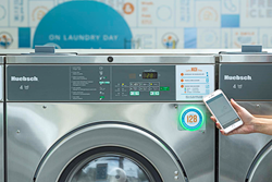Washlava makes laundry day easy with a simple mobile app interface and unique LED status indicator.