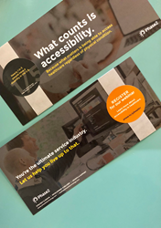 Direct Mailer that reads, "What counts is accessibility. Because what matters is being able to access healthcare regardless of physical condition. You're the ultimate service industry. Let us help you live up to that."