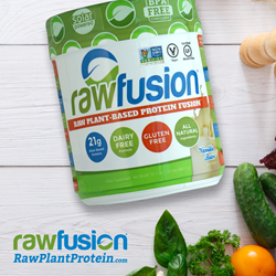 RawFusion Protein Bottle - Non-GMO Project Verified Label