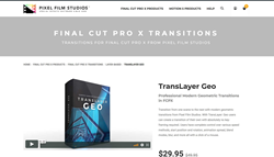 Pixel Film Plugins - FCPX Effects - TransLayer GEO