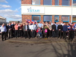 Sochi Bronze medallist Aileen Neilson visit Star Refrigeration