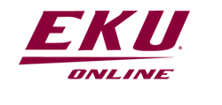 EKU Online Logo - EKU is ranked among the best schools for online degrees by U.S. News & World Report and Military Times.