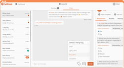 Collective Texting volunteer interface - CallHub