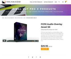 FCPX Audio Overlay Jewel 5K - FCPX Tools - Pixel Film Studios