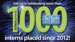 SciTechsperience, Scitech, internship, interns, STEM, STEM intern, STEM internship, paid internship, 1000