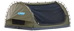 Double Swag Big Daddy Canvas 50mm Mattress Adventure Kings