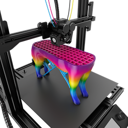 M3D Launches Crane Quad 3D the First Full-Color Palette Desktop Printer $500