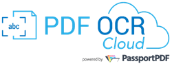 Thanks to the innovative technology of PassportPDF™, PDF OCR Cloud loads documents and images (more than 100 formats are supported), saves them as PDF, and performs OCR by adding a text layer in the PDF file, without using any resource client-side.