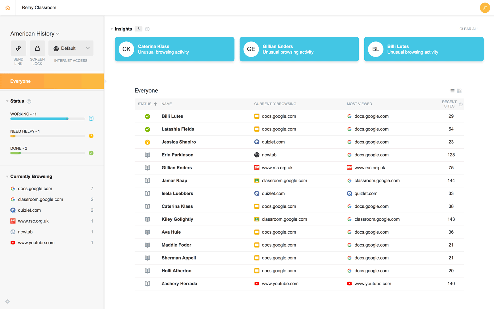 Lightspeed Systems Releases Screen Broadcast Feature In Classroom 