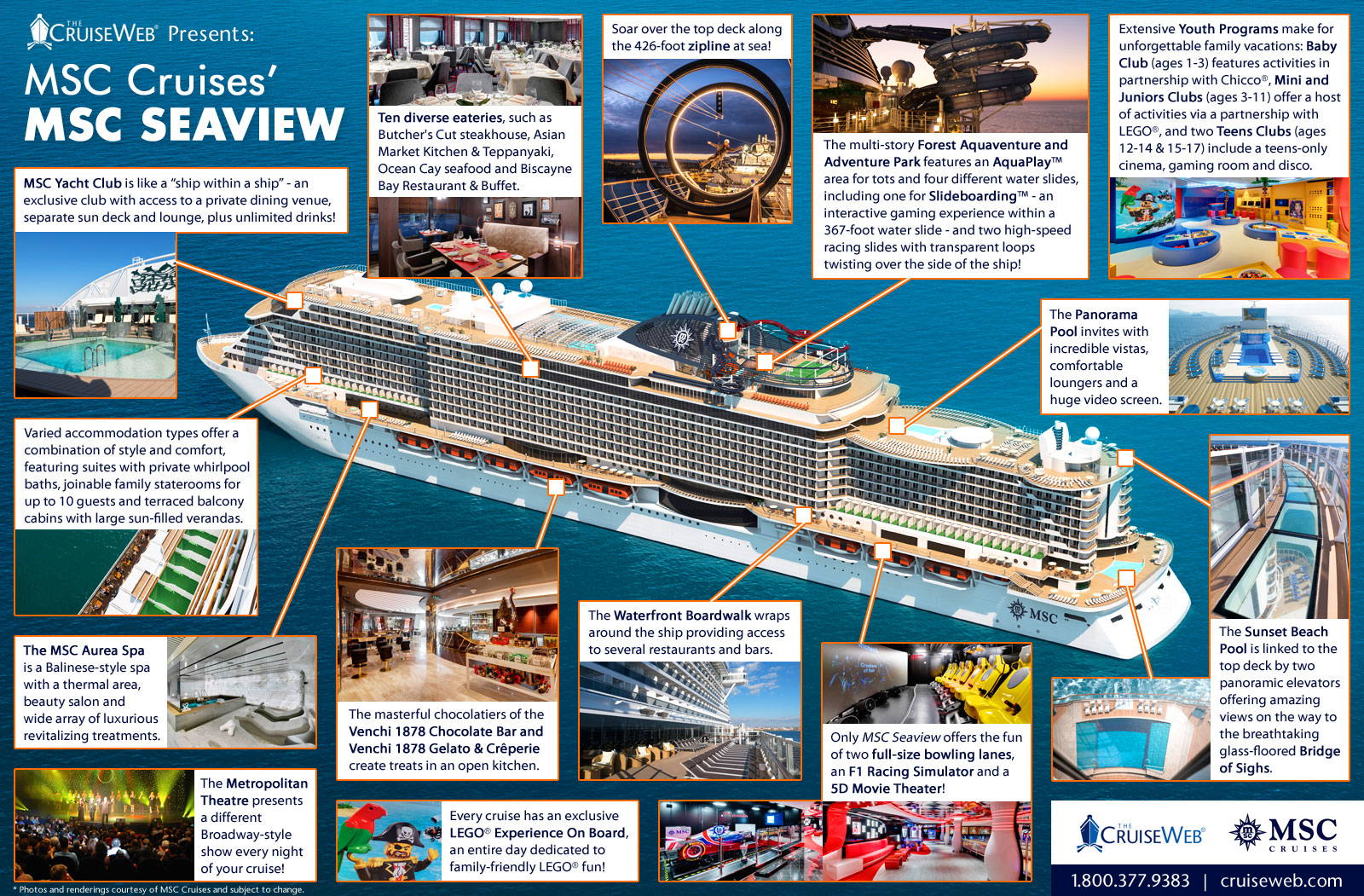 msc seashore deck plans