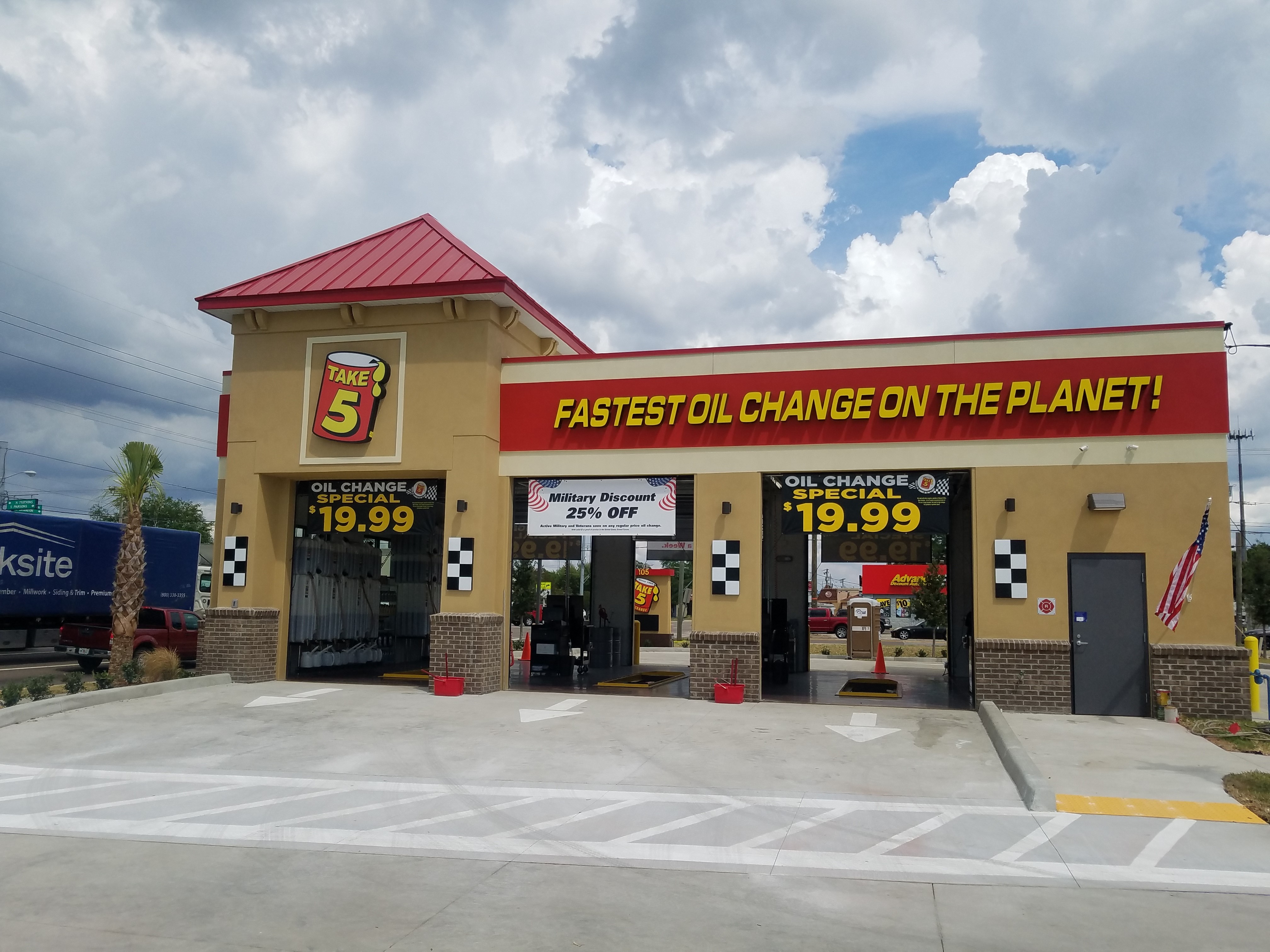 take five oil change prices