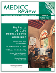 April 2018 MEDICC Review Cover