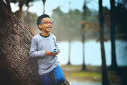 A kid's first phone might not be a phone at all - the screen free Relay by Republic Wireless works a lot like a walkie talkie but with far wider range across the country.