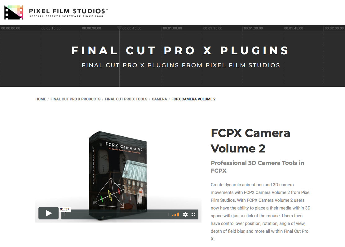 Pixel Film Studios Bundle For Final Cut Pro Xl