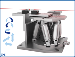 PI’s Compact Hexapod for Automatic Alignment Tasks