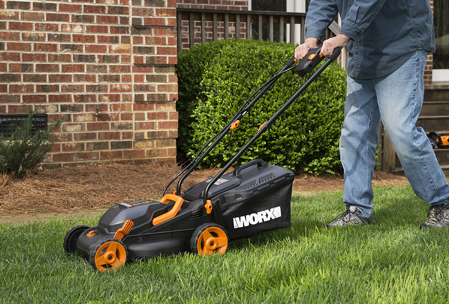 worx 14 inch lawn mower