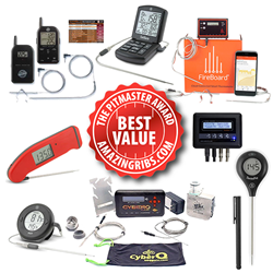 2018 AmazingRibs.com Pitmaster Awards for Best Value Cooking Thermometers