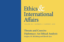 "Ethics & International Affairs" Summer 2018 Issue