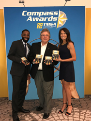 Crowley wins four awards for digital and integrated ad campaigns for shipping and logistics.