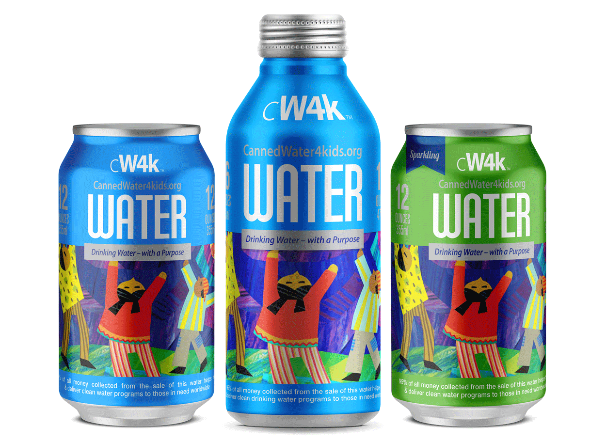 People Are Switching From Plastic Bottles To Cannedwater4kids (cw4k