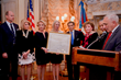 Presentation of the Chivalry Award to Matilda Cuomo with Honored Guests, Past Recipients and Board Members of the Savoy Foundation