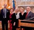 HRH Prince Dimitri of Yugoslavia, Matilda Cuomo, Past Award  Recipients Her Excellency Vicki Downey and Eva Franchi,  Savoy Foundation President Joseph Sciame