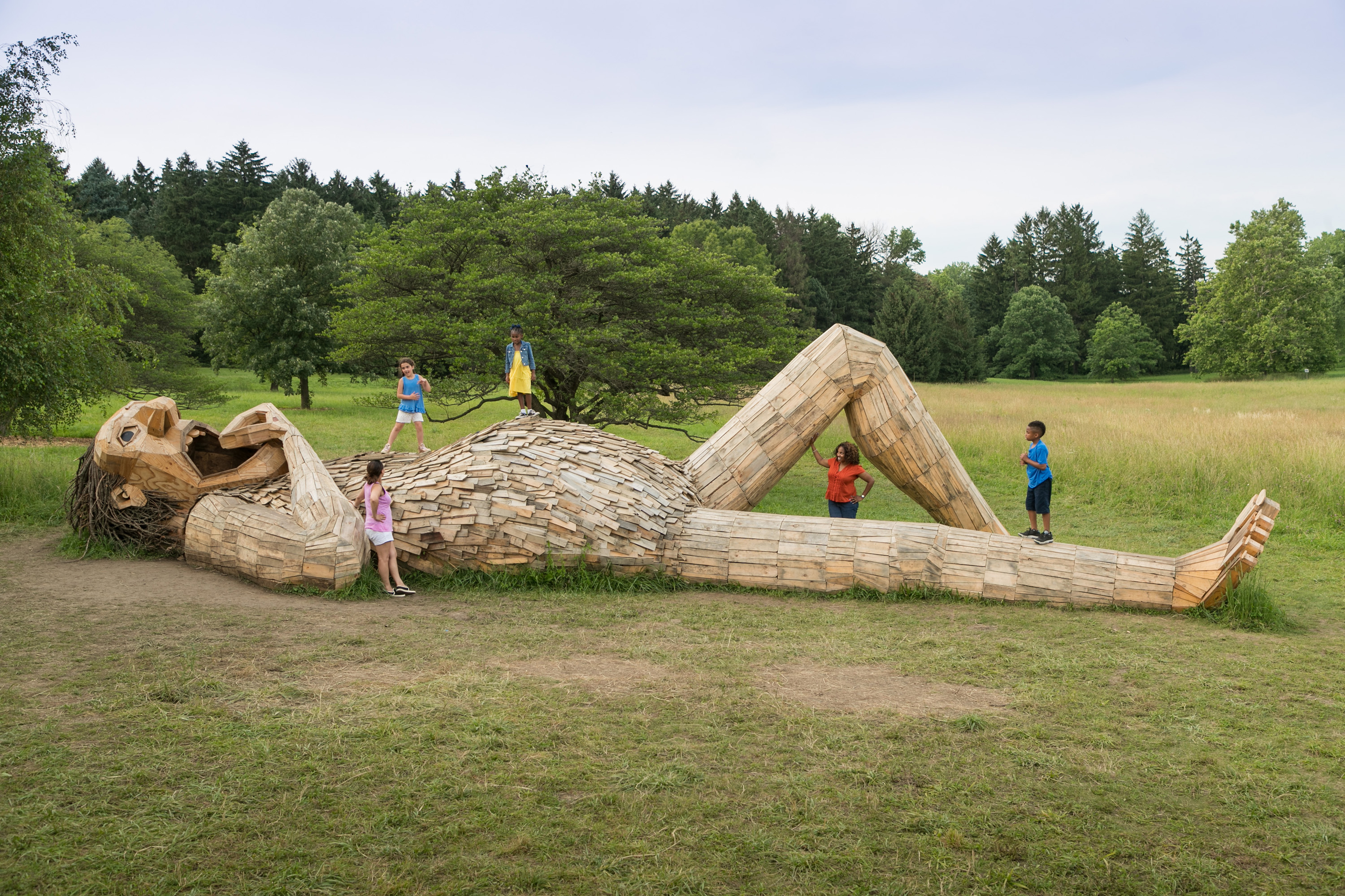 Giant Wooden Trolls Have Emerged Near Chicago As Troll Hunt Debuts At