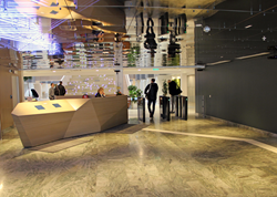 Boon Edam's Lifeline Swing combines security and design for a premium entry solution for EVRY