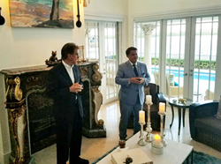 Tax reform expert Julio Gonzalez, shows support for Tax Reform 2.0 and hosts fundraiser for Representative Jim Renacci.