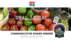 y Fresh' new website earns award for website design developed by Princeton Partners.