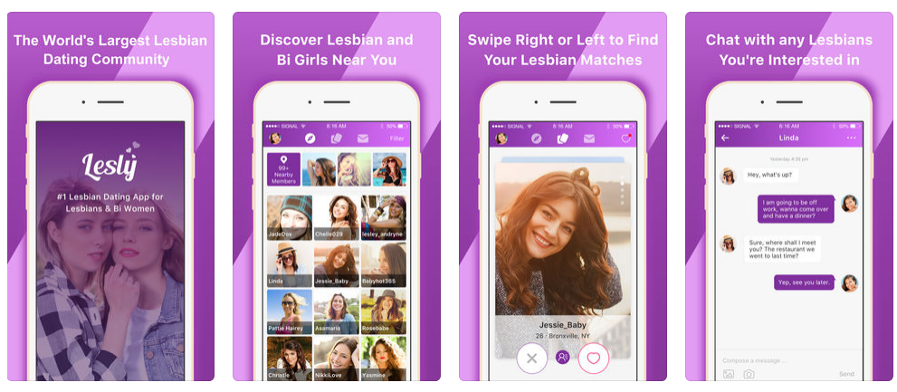 lesbian hook up apps for android