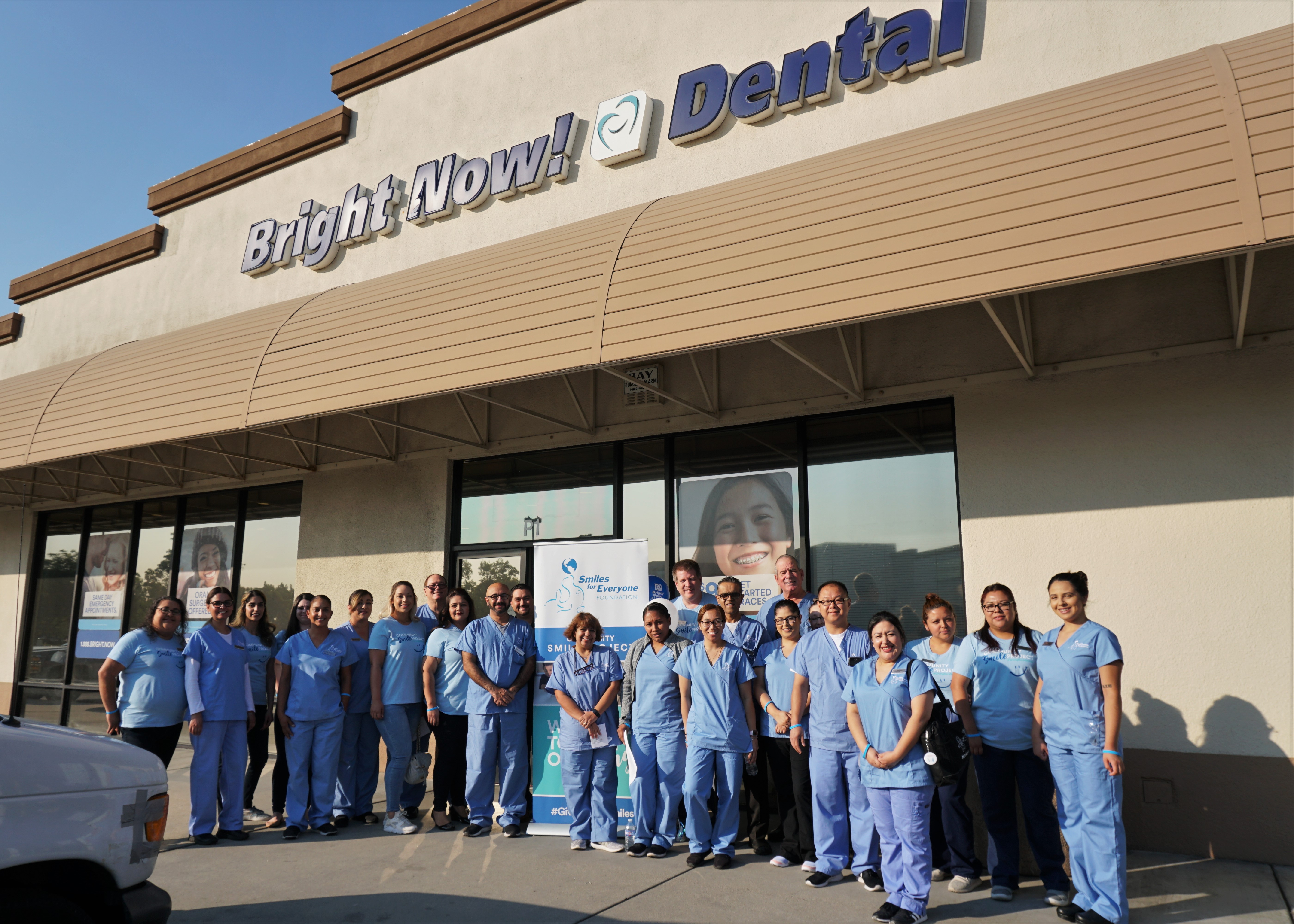 Bright Now!® Dental Provides Free Dental Care in Modesto, CA