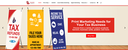 1040 Tax Biz Marketing's New Website