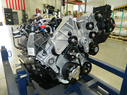 The ROUSH CleanTech engine is 90-percent cleaner than the current Environmental Protection Agency’s most stringent 0.2 g/bhp-hr heavy-duty engine standard.