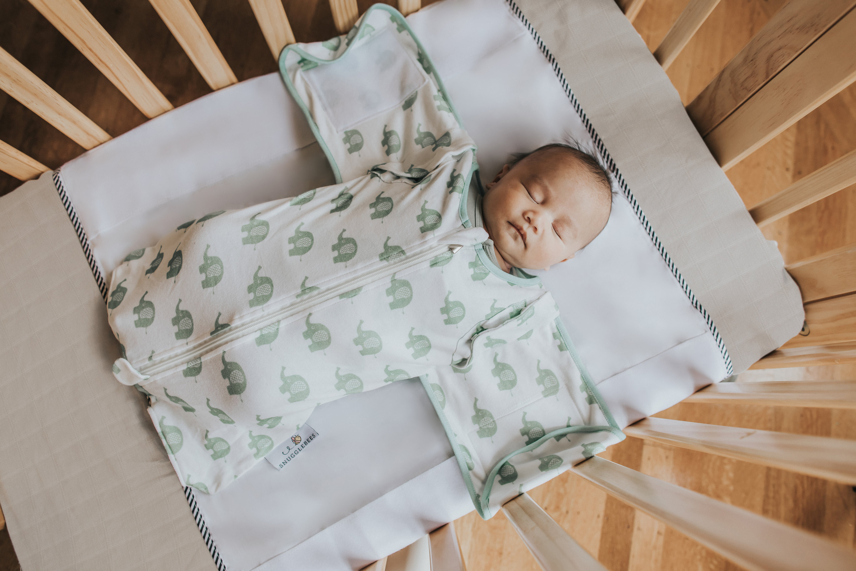 SnuggleBees Launches the Safest Baby Swaddle on Kickstarter