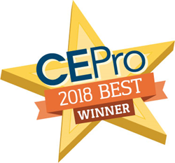 Alula Named Best Security Solution in the CE Pro 2018 BEST Award... Photo