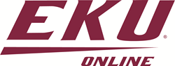 EKU Online Logo. EKU is recognized among the best universities offering online degrees by U.S. News & World Report.