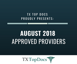 TX Top Docs - August 2018 Approved Providers