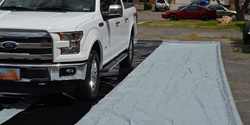 Hydromat track protection