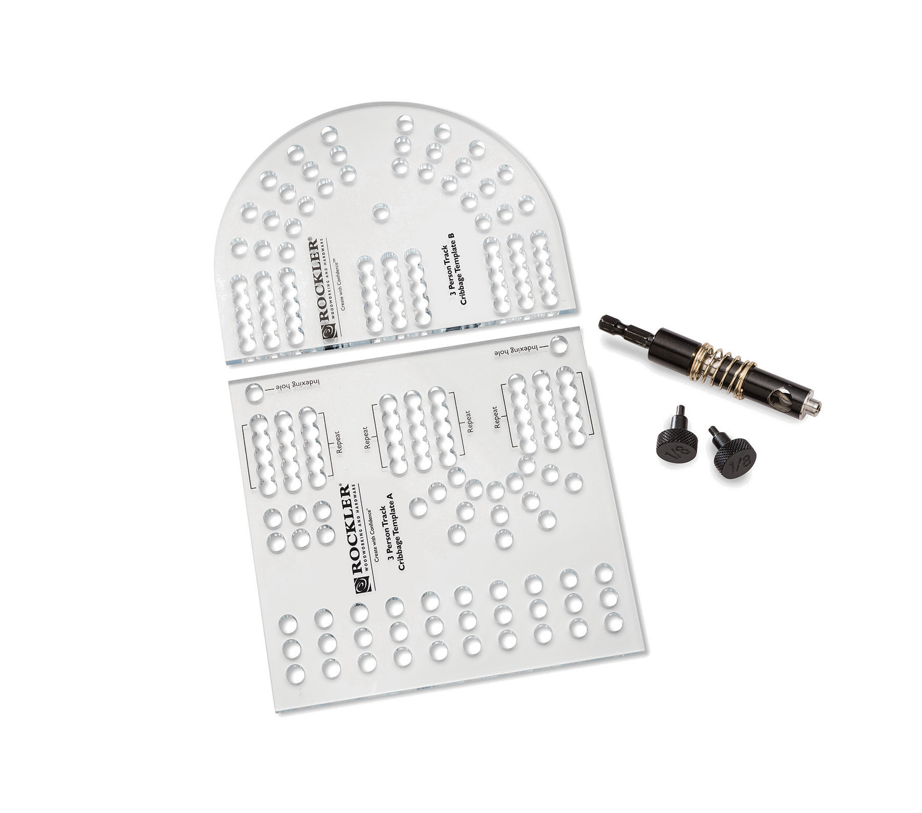 Rockler Introduces Six New Cribbage Board Template Sets Two and Three