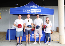 Cory Watson, Personal Injury, Birmingham, Alabama, Cory Watson Cares, Read and Romp, Bicycle Safety