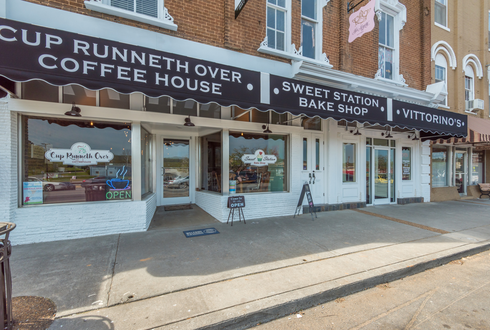 Crimson Cup Cup Over Coffeehouse in Sweetwater, Tennessee