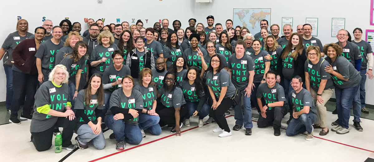 Lake Trust Credit Union Team Members Successfully Volunteer Time