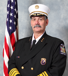 Paul Martin, Deputy State Fire Administrator with the New York State Division of Homeland Security and Fire Equipment Manufacturers’ Association 2018 Life Safety Advocate Award Winner.