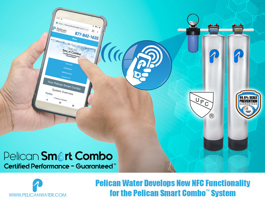 Pelican Water Incorporates NFC Functionality Into Smart Combo™ System