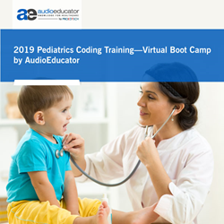2019 Pediatrics Coding Training