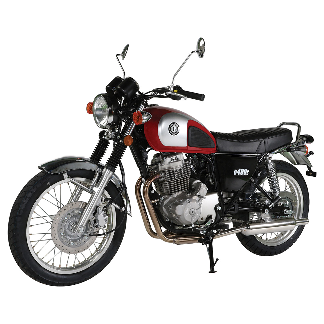 Genuine Scooters Launches First Motorcycle, The G400C