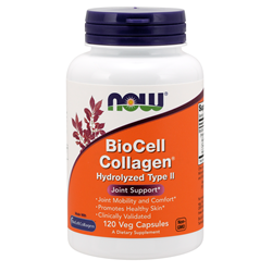 NOW BioCell Collagen Hydrolyzed Type II Joint and Skin Support