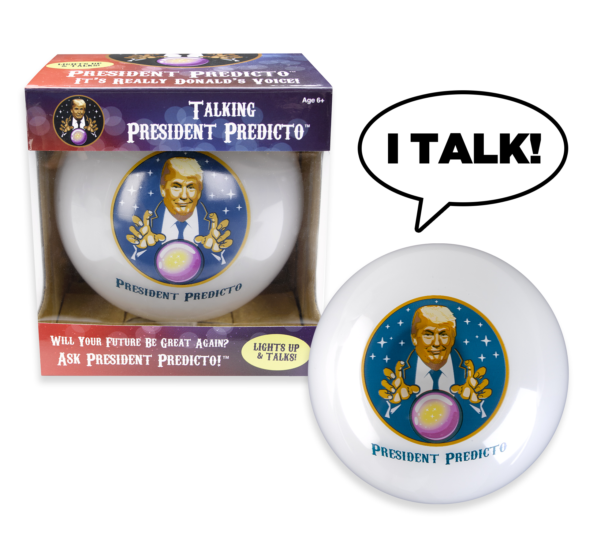 President Predicto The Greatest Way to Your Donald Trump Fortune Teller Ball 